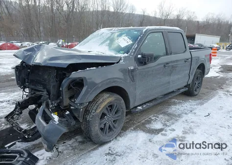2021 Ford F-150 Xlt из США, поврежденный, VIN 1FTFW1E85MKE80866